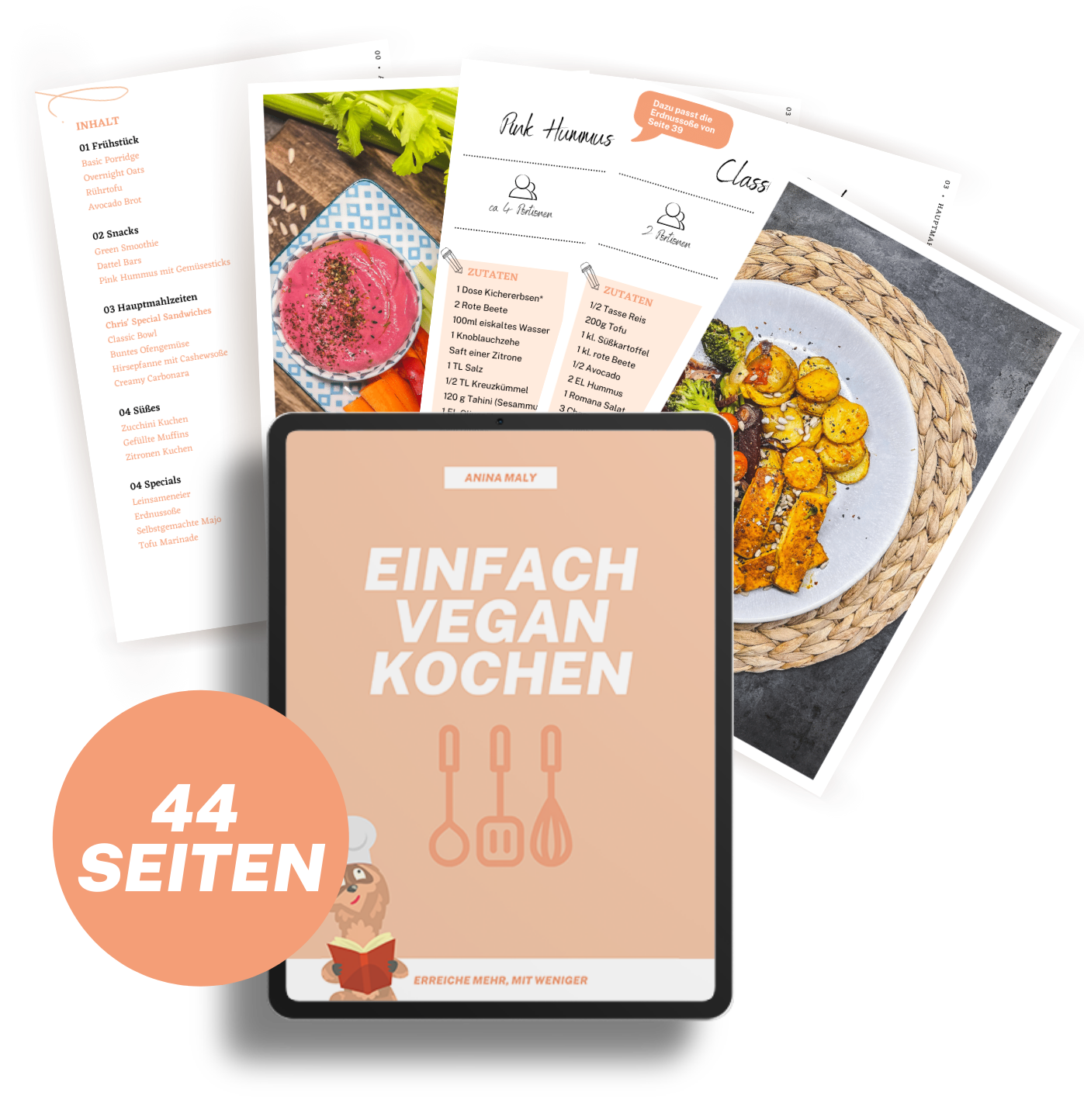Tablet-Mockup-mit-Seiten-kochbuch